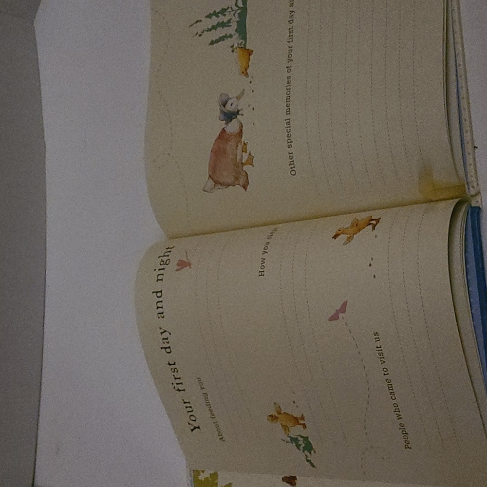 Peter Rabbit baby book - Picture 4 of 5